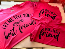 Load image into Gallery viewer, Polyester Shirt for Events, Parties, Birthdays, Businesses, and more! White or Light Colored Shirts