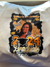 Load image into Gallery viewer, Polyester Shirt for Events, Parties, Birthdays, Businesses, and more! White or Light Colored Shirts