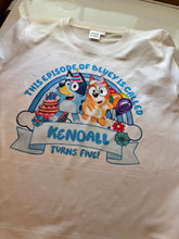 Load image into Gallery viewer, Polyester Shirt for Events, Parties, Birthdays, Businesses, and more! White or Light Colored Shirts