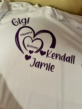 Load image into Gallery viewer, Polyester Shirt for Events, Parties, Birthdays, Businesses, and more! White or Light Colored Shirts