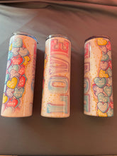 Load image into Gallery viewer, Love Sweethearts Valentine's Day Stainless Steel Tumbler with Straw and Lid