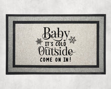 Load image into Gallery viewer, Winter and Holiday Door Mats | Housewarming Door Mat | Closing Day Gift