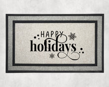 Load image into Gallery viewer, Winter and Holiday Door Mats | Housewarming Door Mat | Closing Day Gift