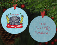 Load image into Gallery viewer, Christmas Ornament with Personalization