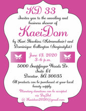 Load image into Gallery viewer, Digital Flyer and Invitation Design or Digital Artwork Design