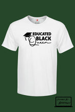 Load image into Gallery viewer, Educated Black Queen Digital Design SVG/PNG/JPG for Cricut Silhouette Printing