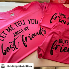 Load image into Gallery viewer, Polyester Shirt for Events, Parties, Birthdays, Businesses, and more! White or Light Colored Shirts