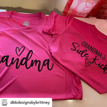 Load image into Gallery viewer, Polyester Shirt for Events, Parties, Birthdays, Businesses, and more! White or Light Colored Shirts