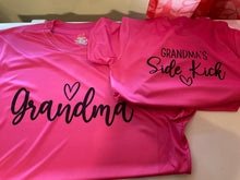 Load image into Gallery viewer, Polyester Shirt for Events, Parties, Birthdays, Businesses, and more! White or Light Colored Shirts