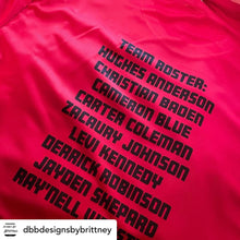 Load image into Gallery viewer, Polyester Shirt for Events, Parties, Birthdays, Businesses, and more! White or Light Colored Shirts