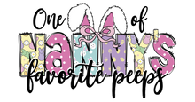 Load image into Gallery viewer, This [Mama/Gigi/Grandma/Nana/Mimi] Loves Her Peeps – Personalized Easter Bunny Peeps T-Shirt
