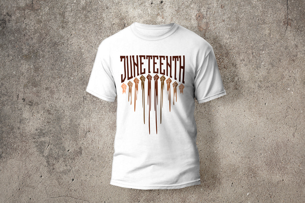 Juneteenth Fist T Shirt