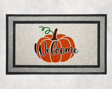 Load image into Gallery viewer, Fall Door Mats | Halloween Door Mats | Welcome Door Mat | Housewarming Door Mat | Closing Day Gift
